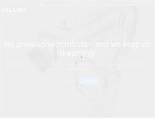 Tablet Screenshot of dillonrobotics.com